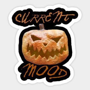 Pumpkin Grin - Current Mood Sticker